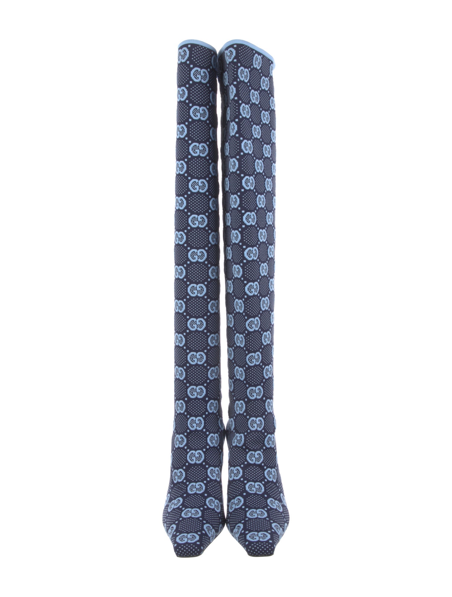 Gucci GG Canvas Sock Boots